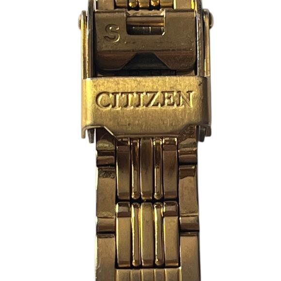 WORKS Vintage Citizen Womens Watch Gold Tone Stainless Steel Water Resistant main image 6